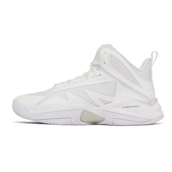 moolah Shoes - Moolah Women's Triple Double White Sneakers Basketball Shoes Size 8 New